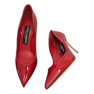 Dolce & Gabbana Red Patent Heels